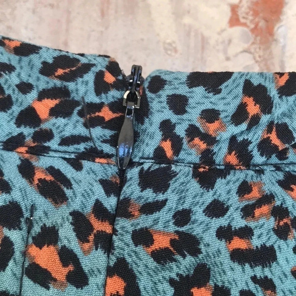 Grace & Emma Leopard Print Double Bell Sleeve Top - Picture 8 of 11